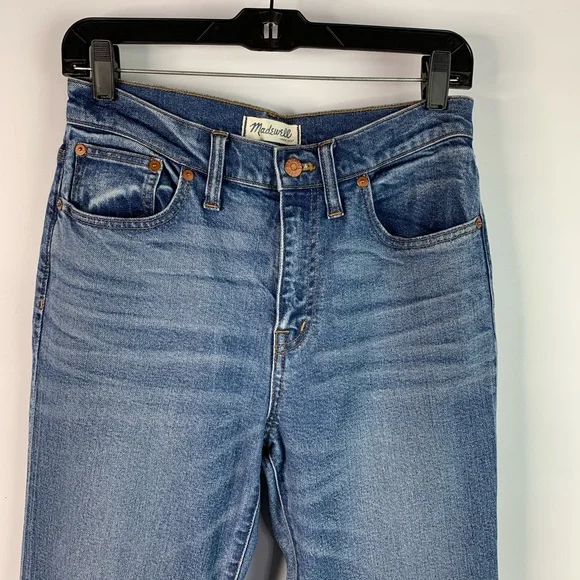 Madewell Blue Flea Market Flare - Picture 2 of 7